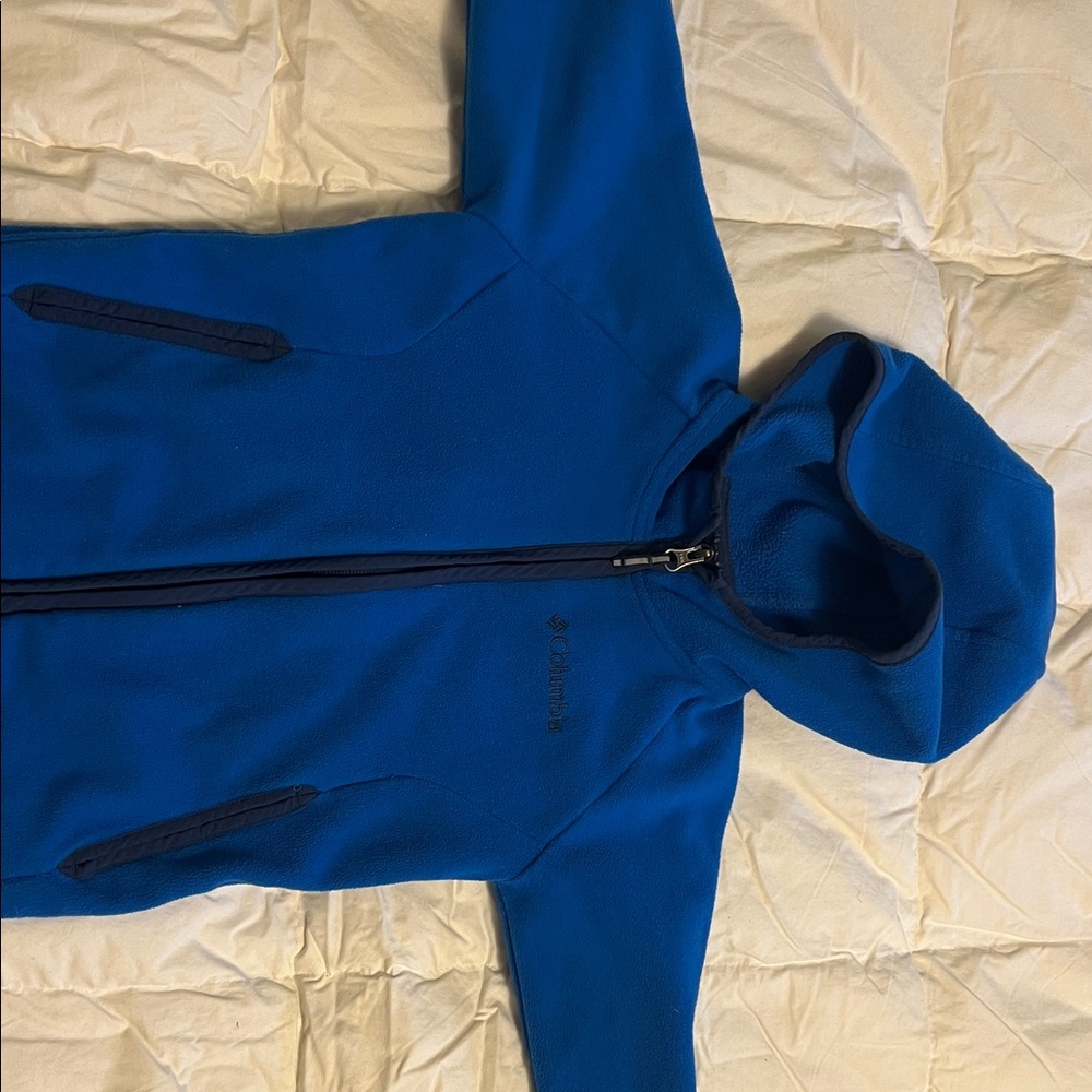 Blue Columbia Hooded Jacket XXS
